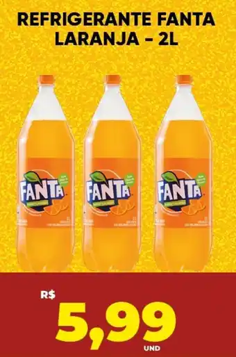 Tatico Refrigerante fanta laranja oferta