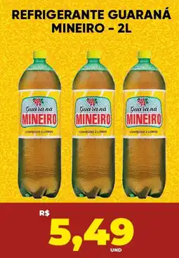 Tatico Refrigerante guaraná mineiro oferta