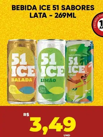 Tatico Bebida ice 51 sabores lata oferta