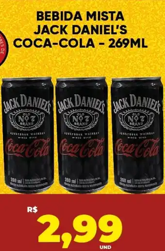 Tatico Bebida mista jack daniel's coca-cola oferta