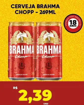 Tatico Cerveja brahma chopp oferta