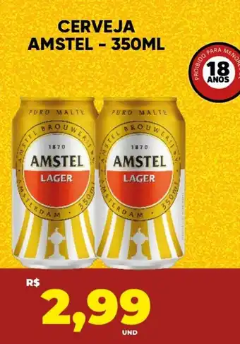 Tatico Cerveja amstel oferta