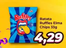 Amarelinha supermercados Batata Ruffles Elma Chips oferta