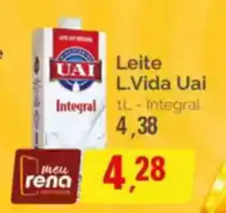 Supermercados Rena Leite L.Vida Uai Integral oferta