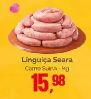 Supermercados Rena Linguiça Seara Carne Suina oferta