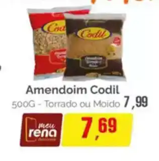 Supermercados Rena Amendoim Codil Torrado ou Moido oferta