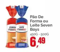 Supermercados Rena Pão De Forma ou Leite Seven Boys oferta