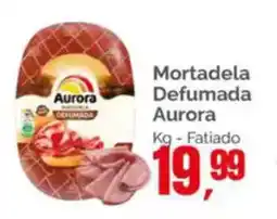 Supermercados Rena Mortadela Defumada Aurora Fatiado oferta