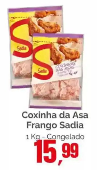 Supermercados Rena Coxinha da Asa Frango Sadia Congelada oferta