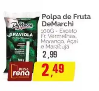 Supermercados Rena Polpa de Fruta DeMarchi oferta