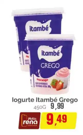 Supermercados Rena logurte Itambé Grego oferta