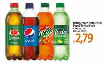 Atacadão Refrigerante Antarctica Pepsi Sukita Soda oferta