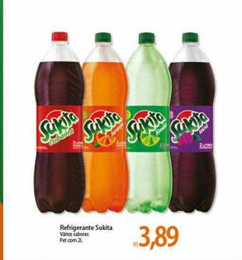 Atacadão Refrigerante Sukita oferta