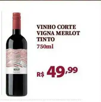 Vinho Corte Vigna Merlot Tinto