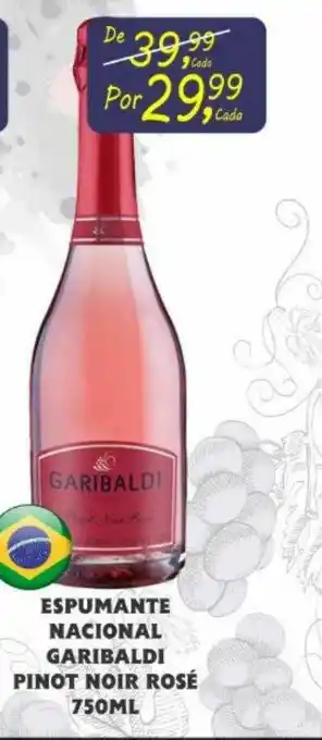 Espumante Nacional Garibaldi Pinot Noir Rosé