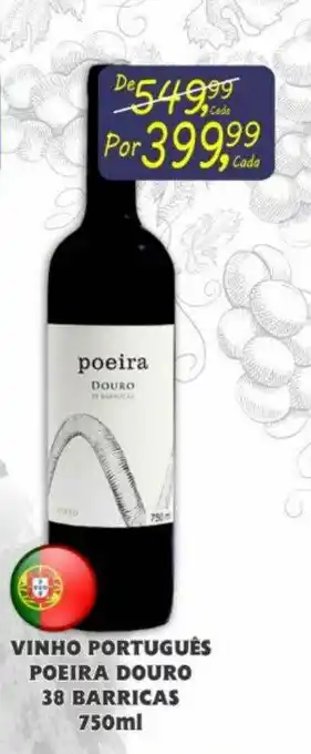 Kanguru Supermercado Vinho Português Poeira Douro 38 Barricas oferta