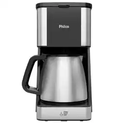 Benoit Cafeteira Elétrica Philco PCF40C Inox 40 Xícaras 1,6L 950W Com Jarra em Alumínio oferta