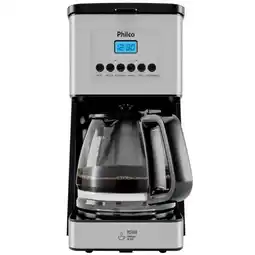 Benoit Cafeteira Elétrica Philco PCF40B 1,6L Com Painel Digital 40 Xícaras 1000W oferta