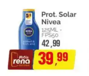 Supermercados Rena Prot. Solar Nivea oferta