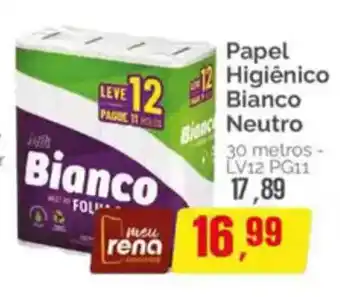 Supermercados Rena Papel Higiênico Bianco Neutro oferta