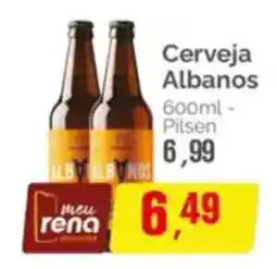 Supermercados Rena Cerveja Albanos oferta