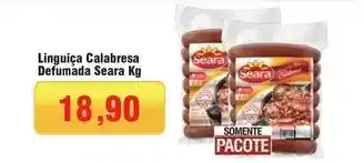 Spani Atacadista Seara - linguiça calabresa defumada oferta