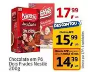 Tenda Atacado Nestlé - chocolate em pó frades oferta