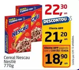 Tenda Atacado Nestlé - cereal nescau oferta