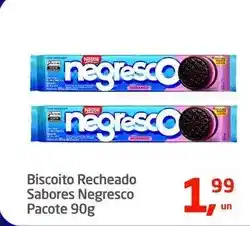 Tenda Atacado Negresco - biscoito recheado sabores pacote oferta