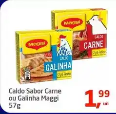 Tenda Atacado Maggi - caldo sabor carne ou galinha oferta