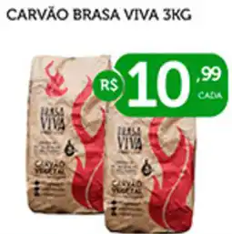 CenterBox Carvão brasa viva oferta