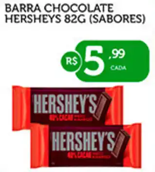 CenterBox Barra chocolate hersheys (sabores) oferta