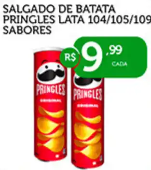 CenterBox Salgado de batata pringles lata oferta