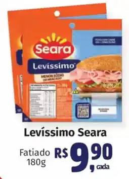 Supermercados Mateus Levíssimo Seara Fatiado oferta