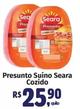 Supermercados Mateus Presunto Suíno Seara Cozido oferta