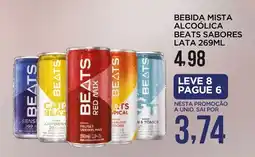 Apoio Mineiro Bebida mista alcoólica beats sabores lata oferta