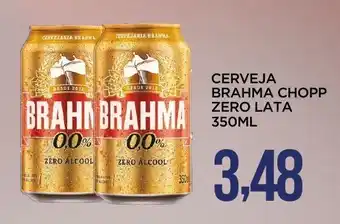 Apoio Mineiro Cerveja brahma chopp zero lata oferta