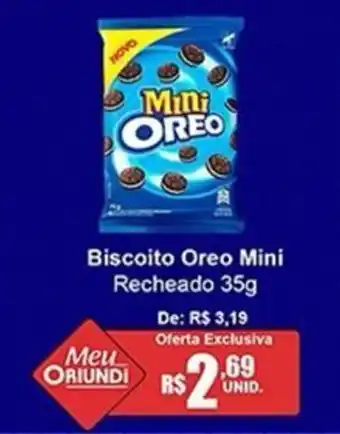 Oriundi Biscoito Oreo Mini Recheado oferta