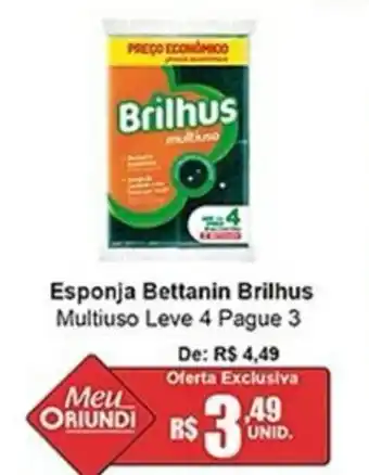 Oriundi Esponja Bettanin Brilhus oferta