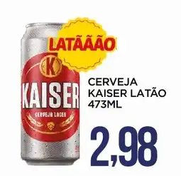 Apoio Mineiro Cerveja kaiser latão oferta