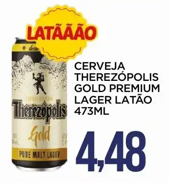 Apoio Mineiro Cerveją therezópolis gold premium lager latão oferta