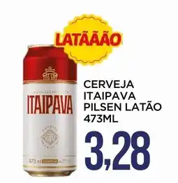 Apoio Mineiro Cerveja itaipava pilsen latão oferta