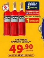 Roldão Campari - aperitivo 998ml oferta