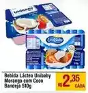 Muffato Unibaby - bebida láctea morango com coco bandeja oferta