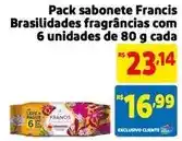 Extra Francis - pack sabonete oferta