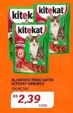 Assaí Atacadista Kitekat - alimento para gatos sabores oferta