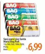 Atacadão 2001 - saco para lixo santa maria bag roll oferta