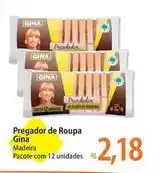 Atacadão Gina - pregador de roupa oferta