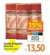 Atacadão Arco iris - carvão briquetes oferta