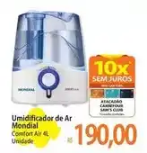 Atacadão Mondial - umidificador de ar oferta